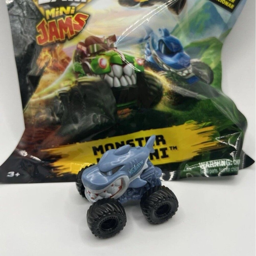 2025 Spin Master Monster Jam Mini Series 19 #308 Megalodon